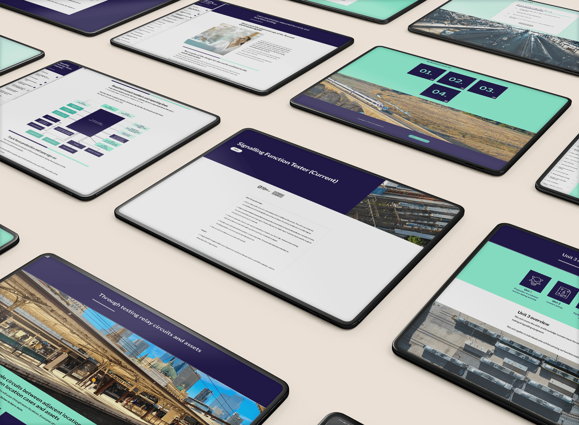 Omada tablet screens - HM