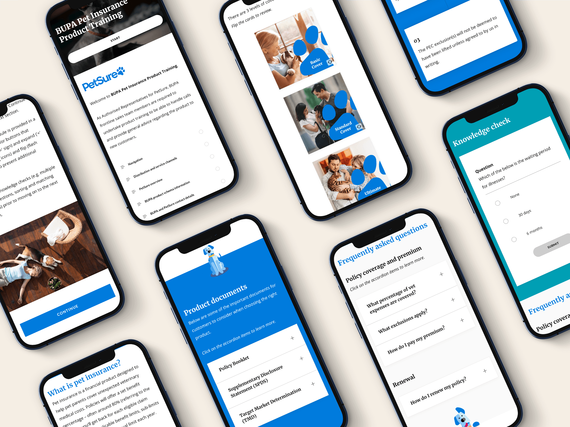 Petsure Mobile Screens - HM